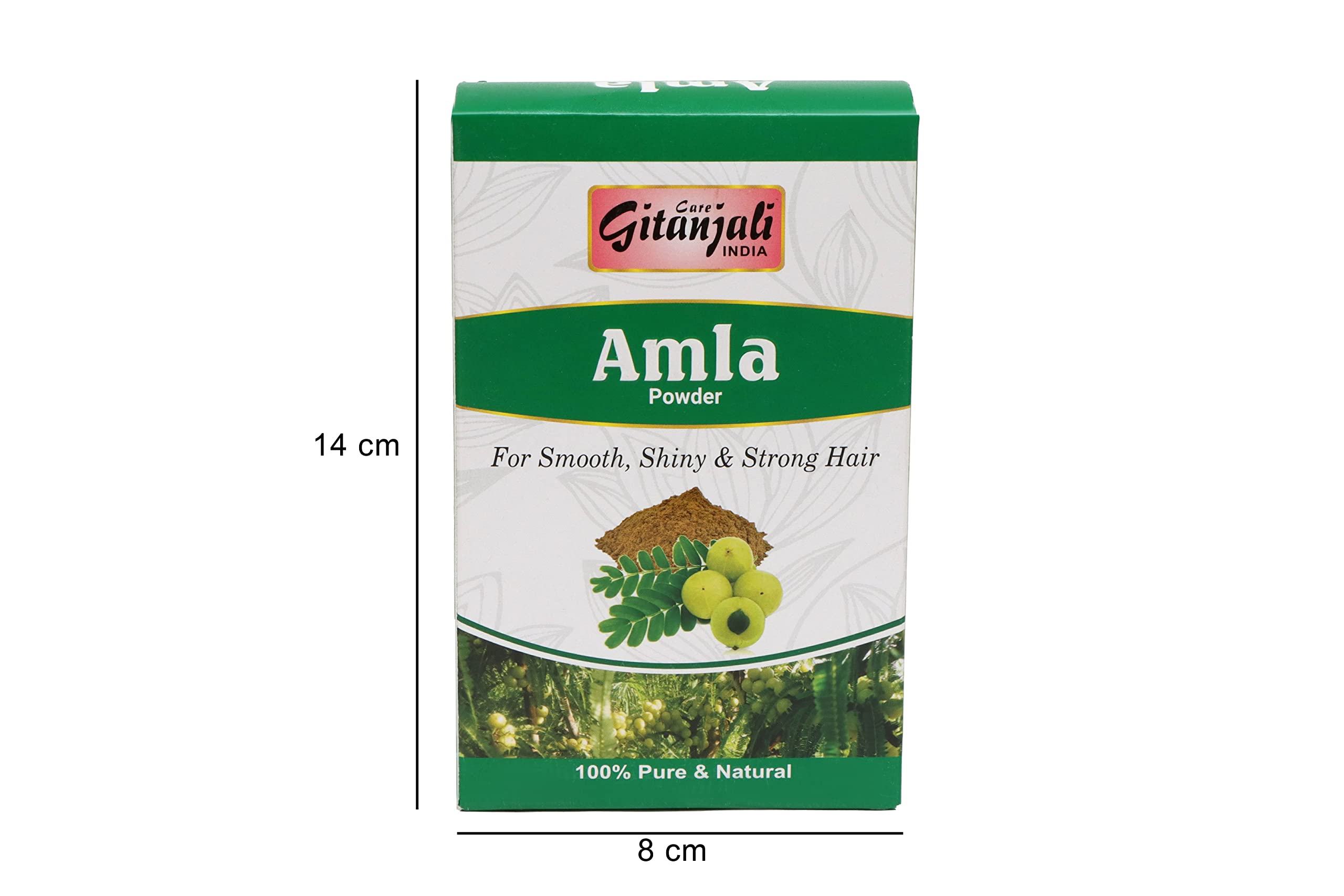 Organic K.C. Amla Powder (Pack of 2) - 100% Pure Indian Gooseberry Superfood for Hair Growth, Skin Care & Immunity Boost - Perfect for Smoothies, Face Masks & Ayurvedic Recipes