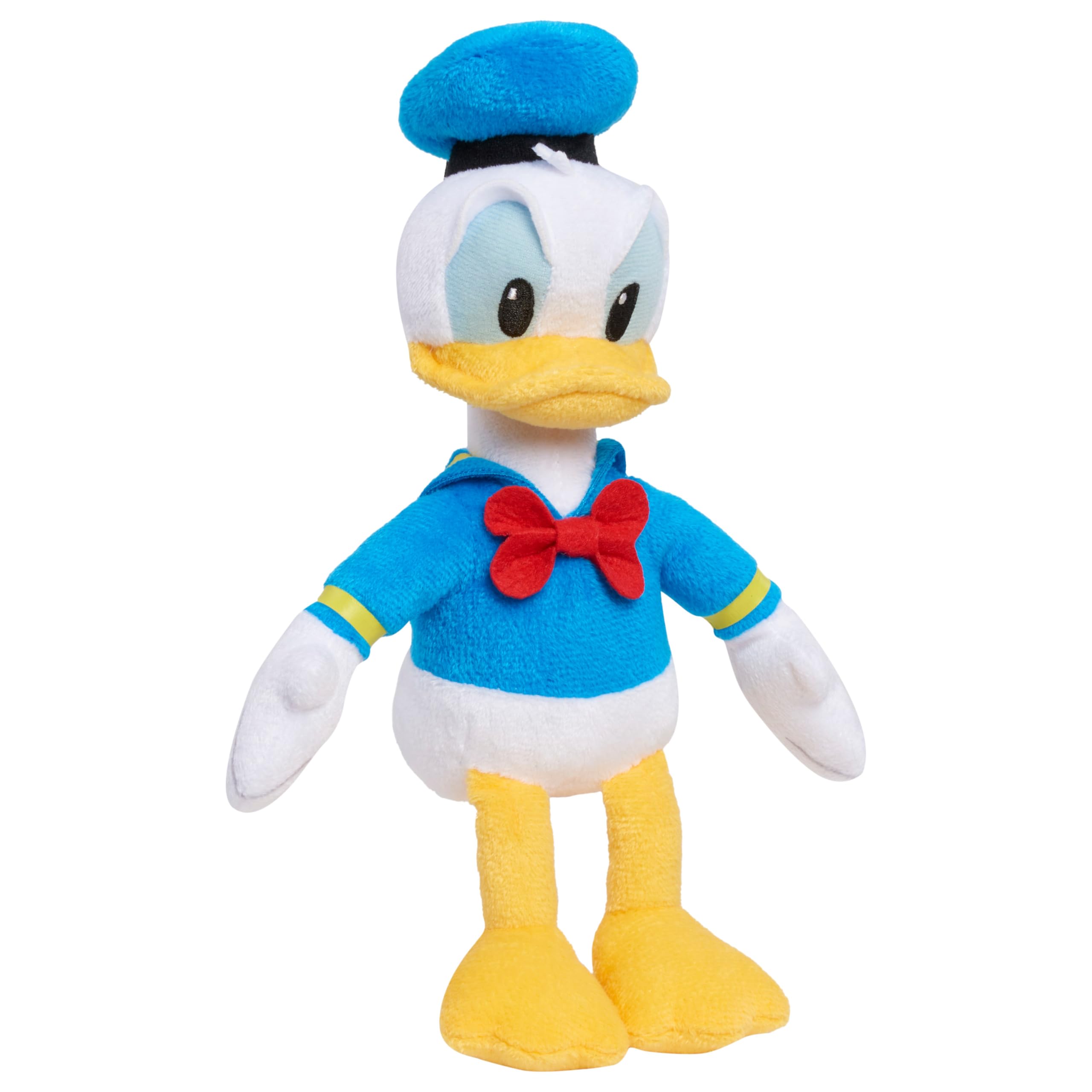 Disney Junior Mickey Mouse & Donald Duck Plush Stuffed Animals - Soft Cuddly Toys for Kids Ages 2+ by Just Play | Perfect for Playtime, Bedtime & Disney Themed Birthday Gifts