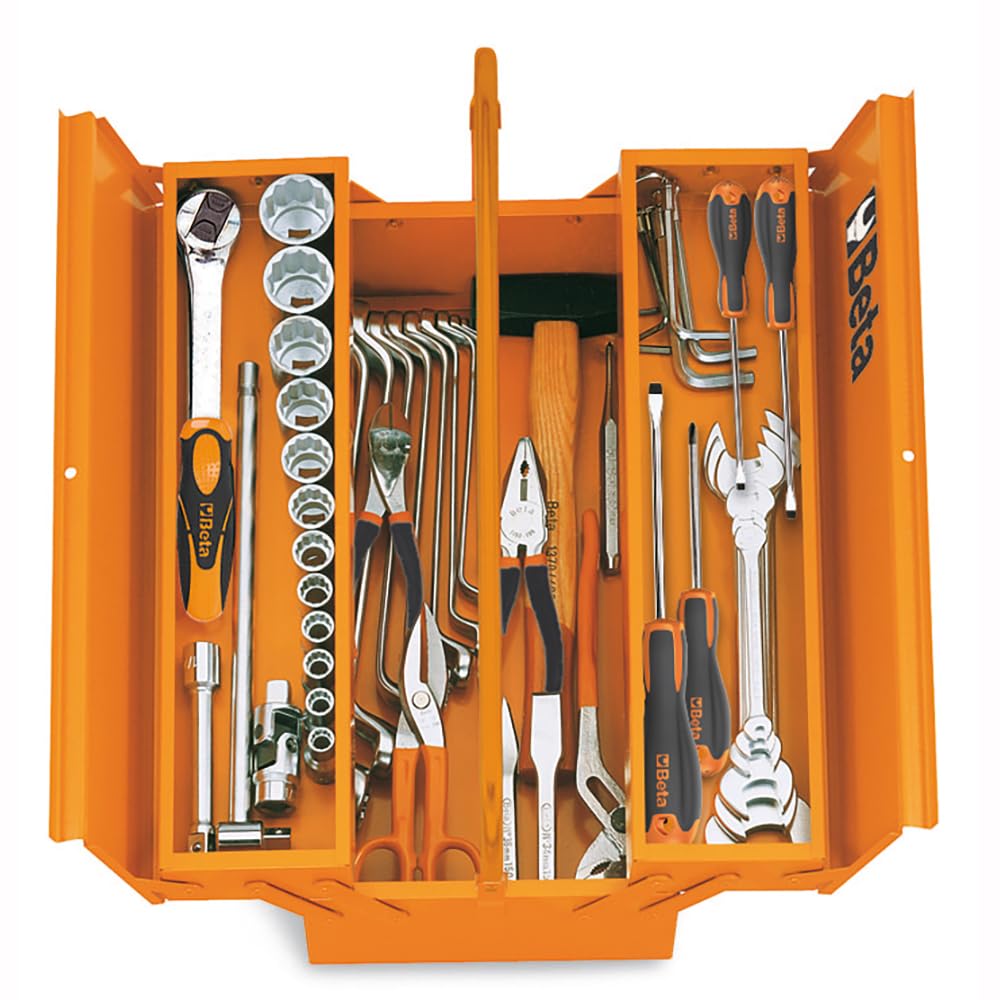 Beta C19L Heavy-Duty Three-Section Cantilever Tool Box - 22