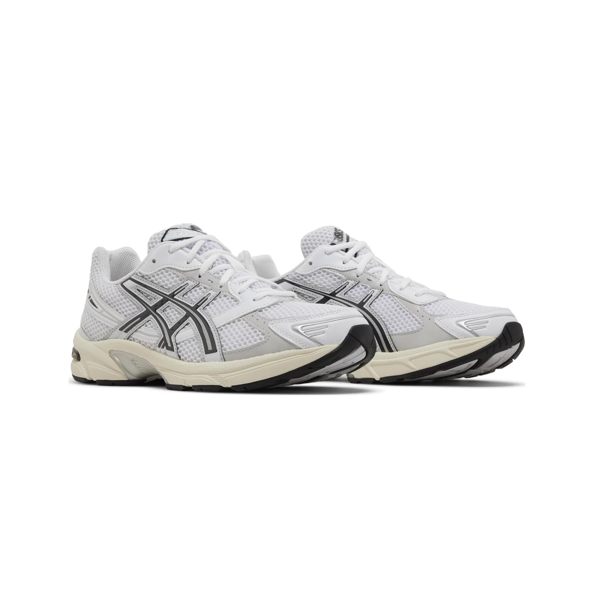 ASICS Gel 1130 Running Shoes for Men - White & Cloud Grey - Lightweight Cushioned Sneakers for Jogging, Gym Workouts & Casual Wear