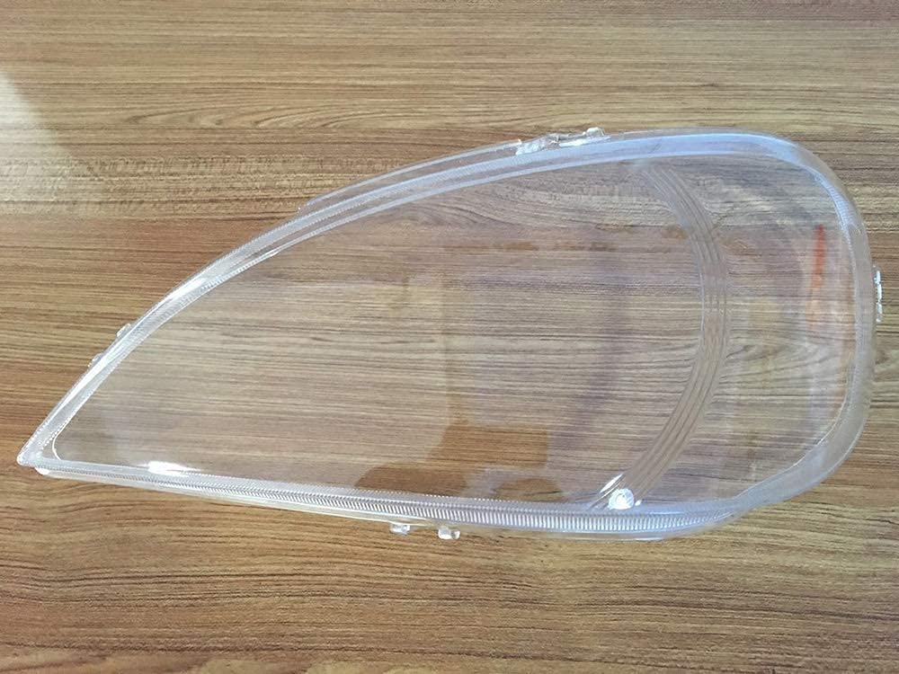 Benz W163 Headlight Cover 1998-2005 ML320 ML350 ML430 - Clear Lens Replacement for 4-Door SUVs