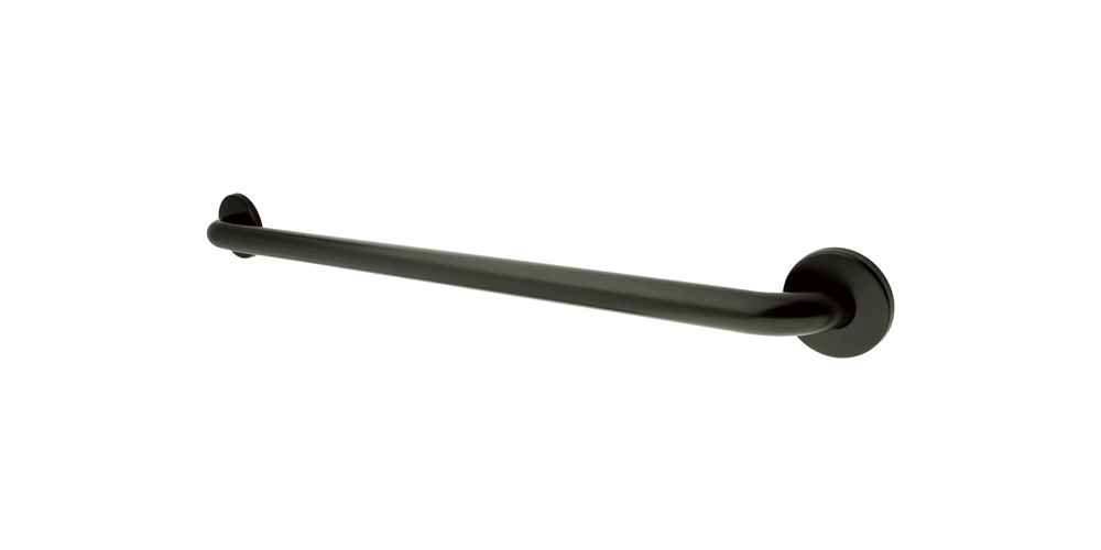 Kingston Brass DR114305 Designer Trimscape Americana Decor 30-Inch Grab Bar - 1.25-Inch Outer Diameter Oil Rubbed Bronze - ADA Compliant Bathroom Safety Handle for Shower, Bathtub, and Elderly Accessibility