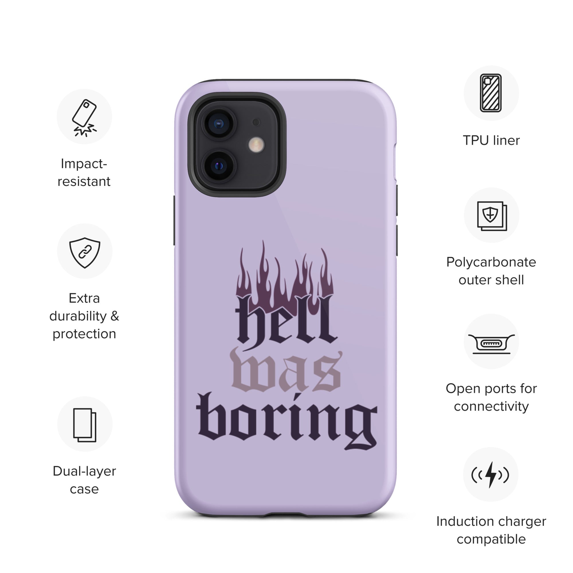 Premium Tough iPhone Case - Shockproof & Durable Protection for Everyday Use | Perfect for Outdoor Adventures & Active Lifestyles