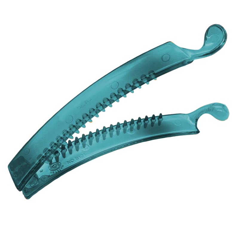 Nyamah Women's Banana Hair Clips - No Slip Ponytail Holders for Girls & Ladies, 4-Pack Medium Multicolor Hair Clasps - Perfect for Workouts, Office & Everyday Hairstyles