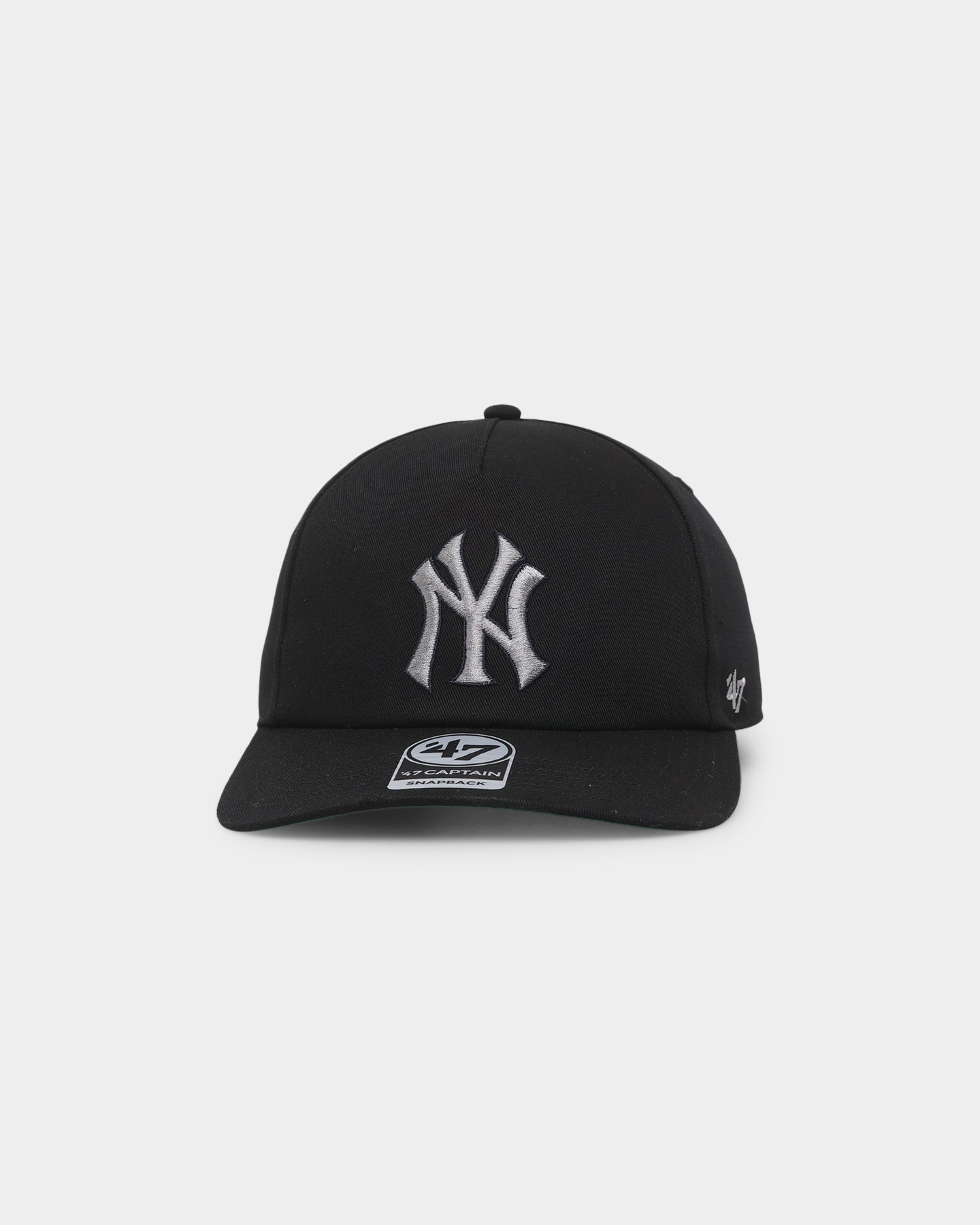 New York Yankees 47 Brand Nantasket Captain DTR Snapback Hat - Black & Original Team Colors - Perfect for Baseball Games, Streetwear & Fan Collections