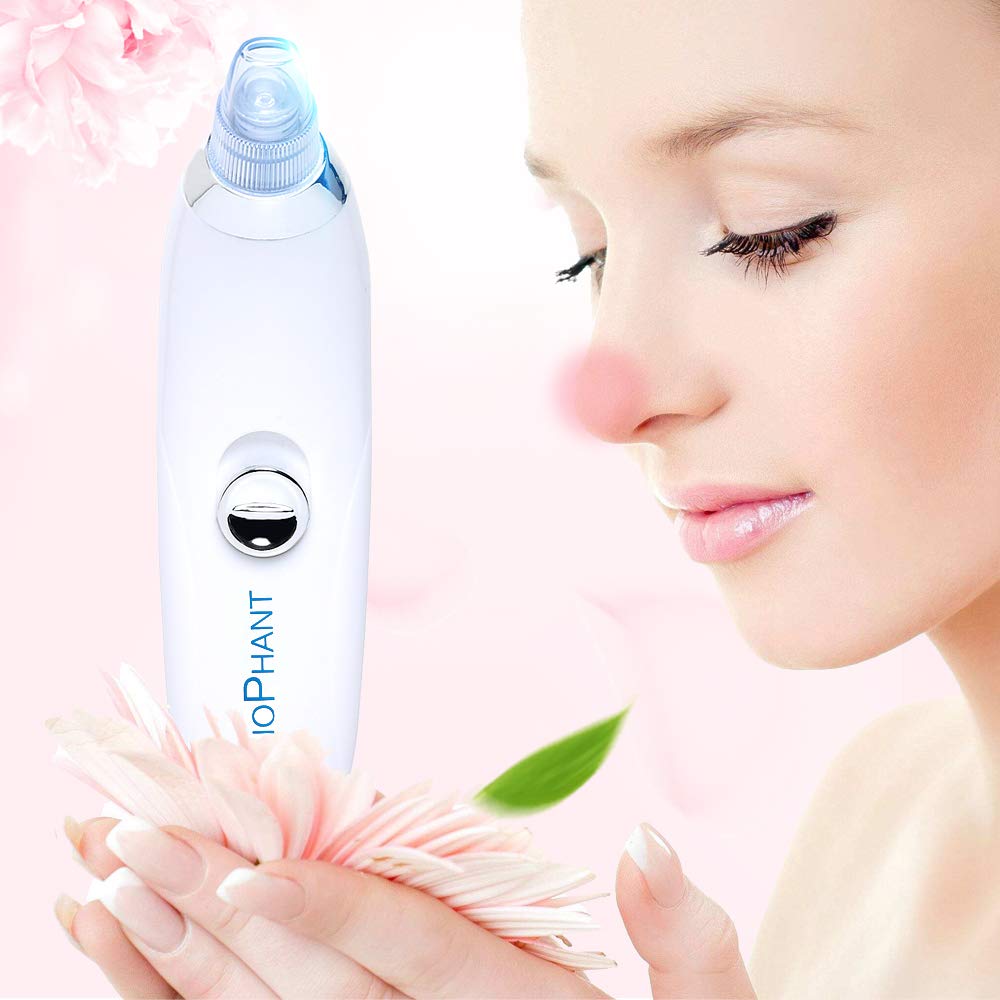 CADITEX Sinophant Blackhead Remover - Electric Pore Vacuum Cleaner for Face, Comedo & Acne Extractor Tool for Women & Men | Perfect for Deep Cleansing & Skincare Routine at Home