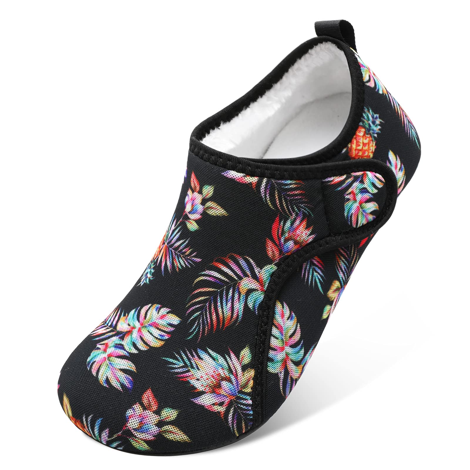 L-RUN Anti-Slip House Slippers for Women & Men - Indoor/Outdoor Warm Home Shoes for Comfort