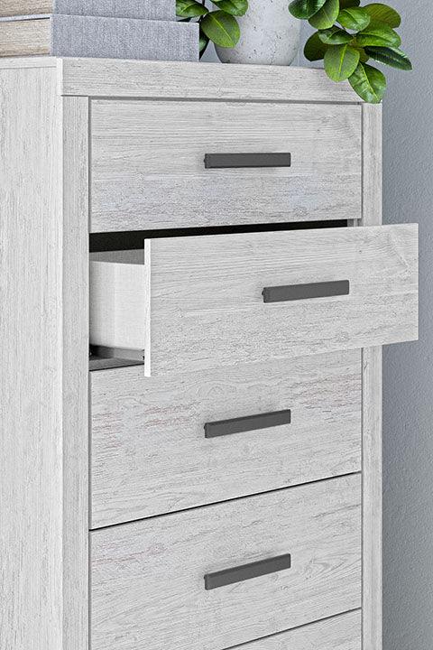 Cayboni Chest B3788 46 - Stylish and Durable Storage Cabinet for Home, Office, or Garage Organization | Perfect for Bedroom, Living Room, and Closet Storage Solutions