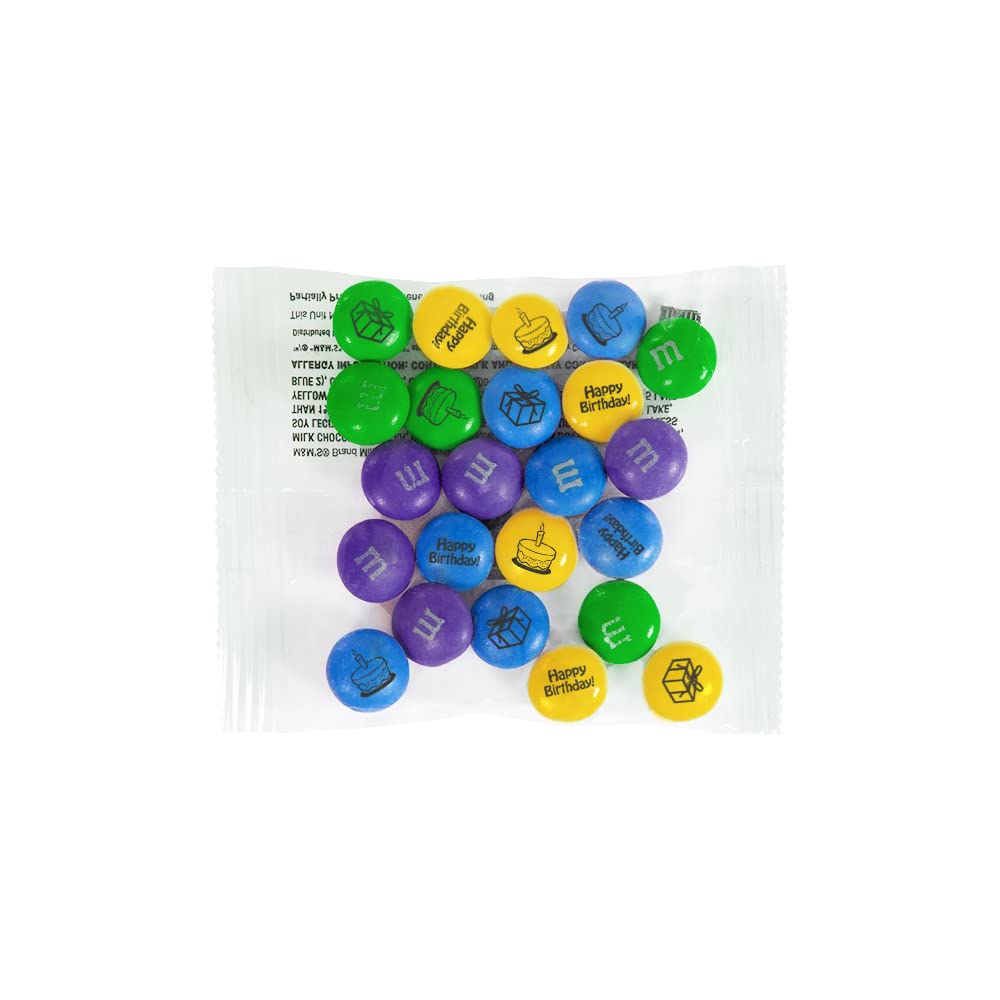 M&M'S Milk Chocolate Candy (20-Pack) - Perfect for Birthday Party Favors, Games & Giveaways | Bulk Chocolate Treats for Kids, Classroom Rewards & Holiday Celebrations