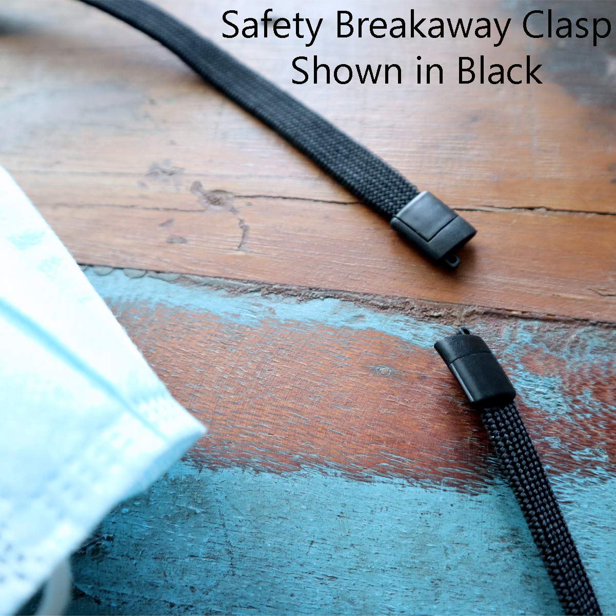 2 Pack Kids Face Mask Lanyards with Breakaway Clasp - 12.5