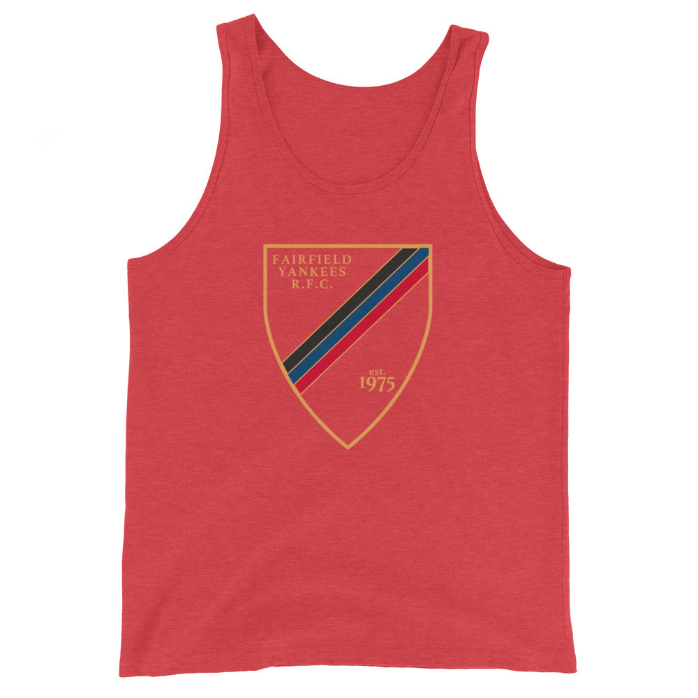 Fairfield Yankees RFC Social Tank Top - Comfortable & Breathable Cotton Tee for Rugby Fans - Perfect for Game Days, Parties & Casual Wear