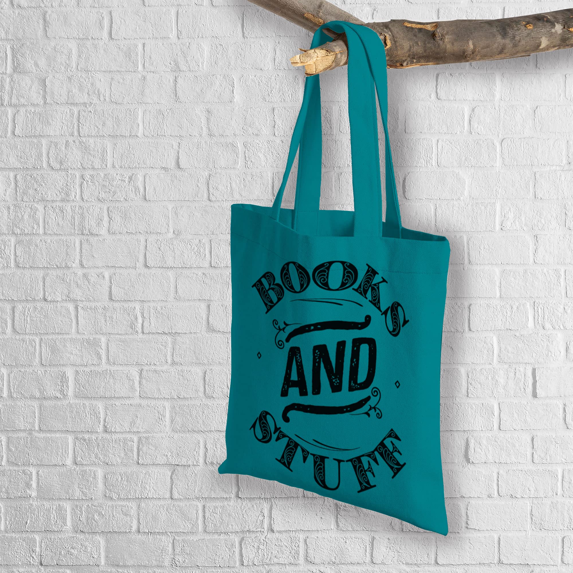 Stylish Printed Cotton Tote Bags for Women - Eco-Friendly Shopper Bag for Books, Groceries & Daily Essentials | Perfect Gift for Book Lovers & Fashionable Commuters