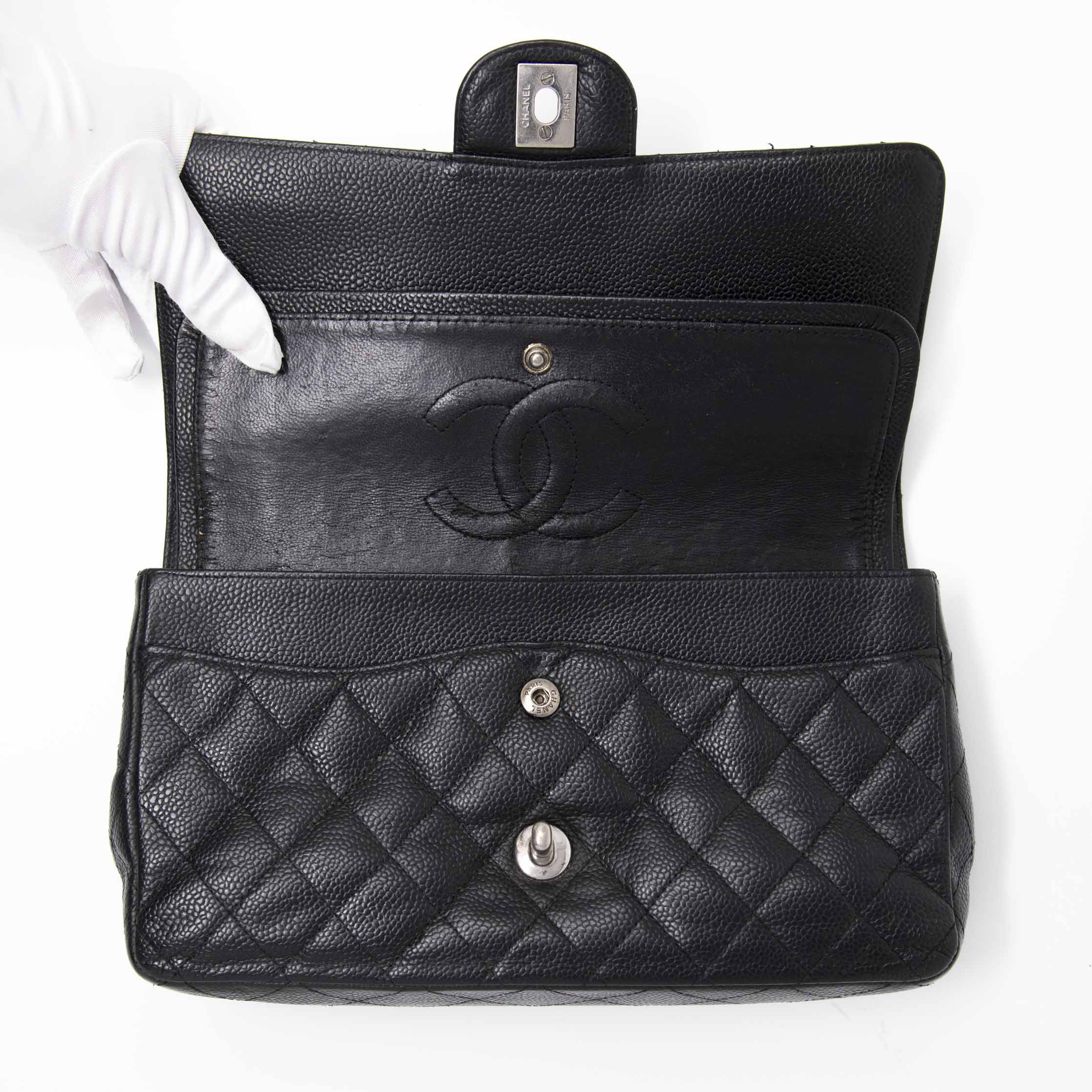 Chanel Black Medium Classic Flap Bag - Timeless Luxury Handbag for Women | Perfect for Work, Evening Events & Everyday Use