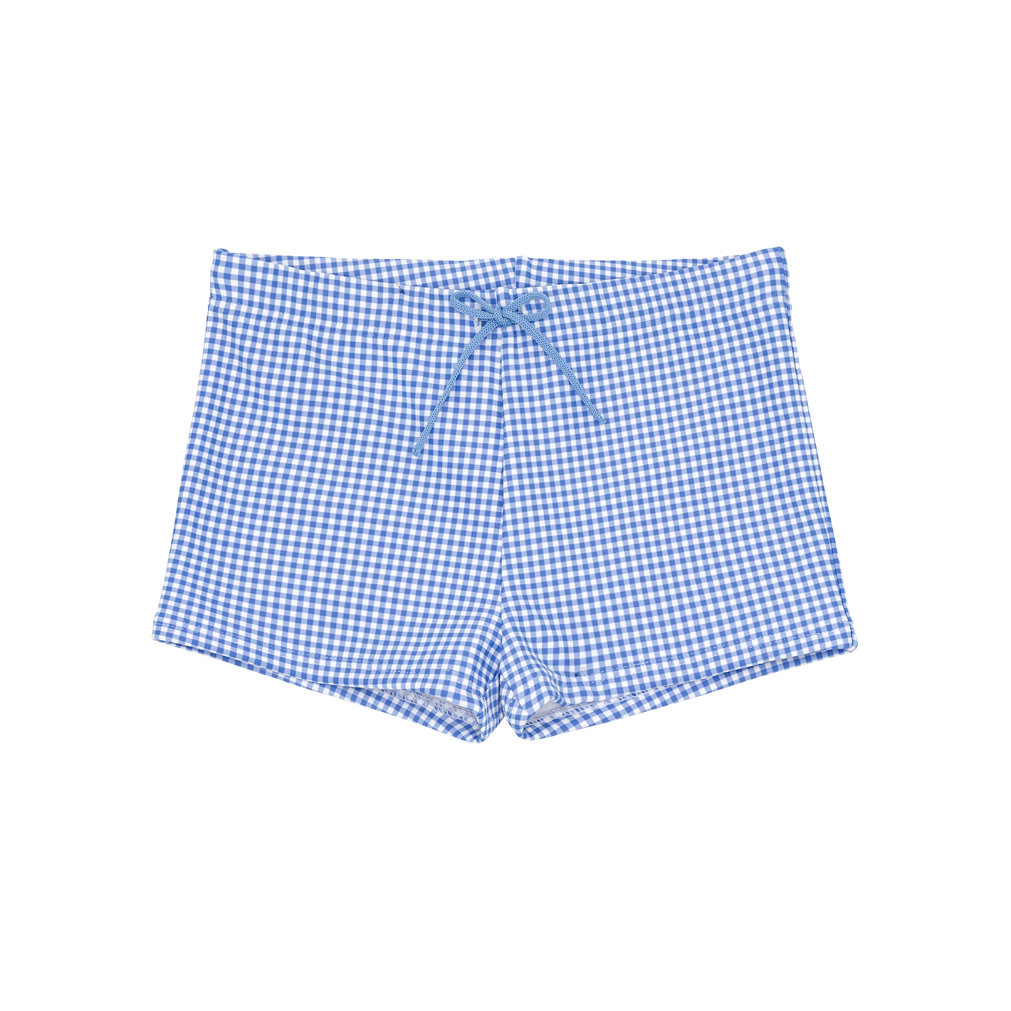 Boys Sky Blue Gingham Briefs - Comfortable Cotton Underwear for Kids, Perfect for School, Play & Everyday Wear