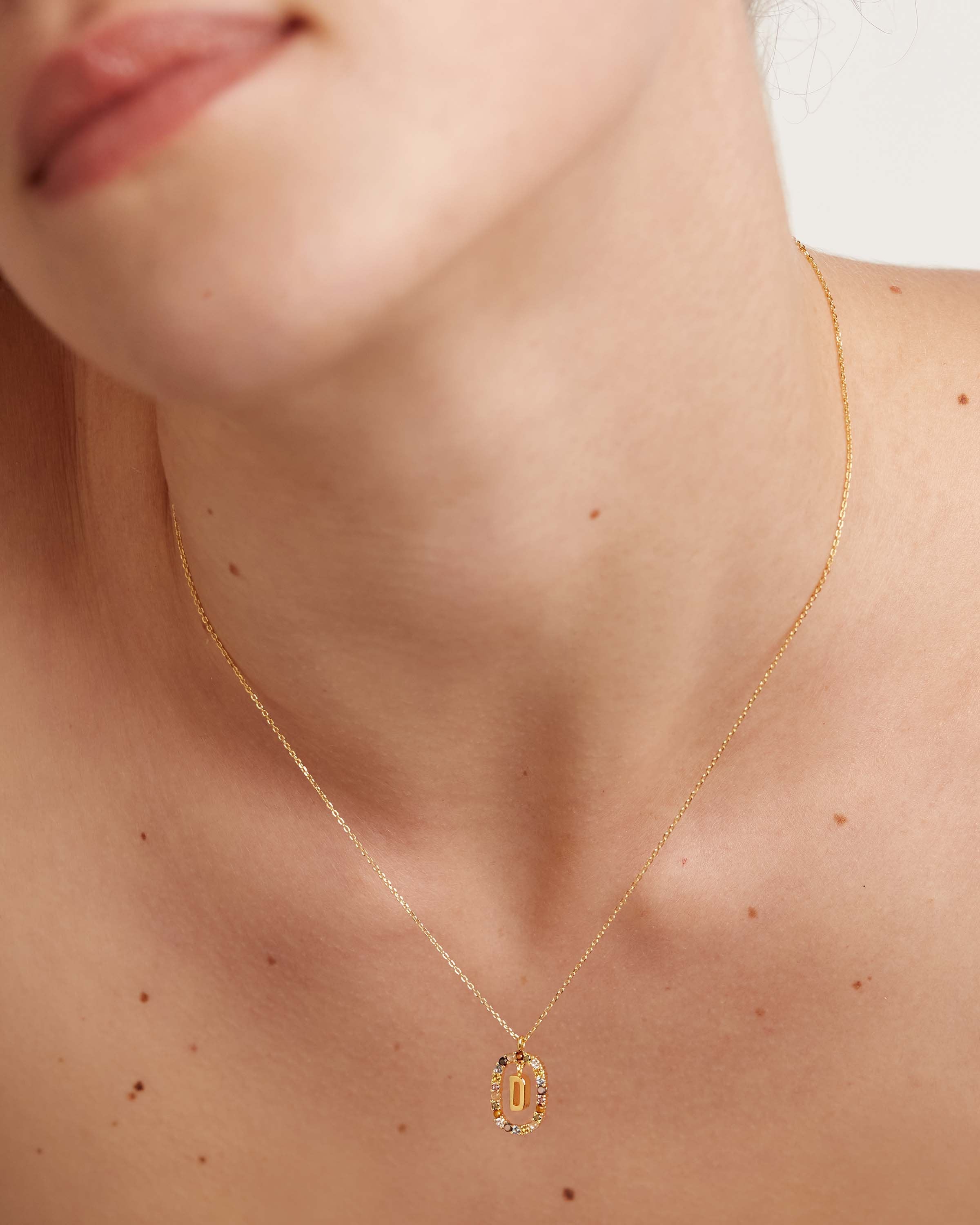 D Initial Necklace for Women - Personalized Gold or Silver Letter D Pendant - Perfect for Gifts, Birthdays, Anniversaries & Everyday Elegance