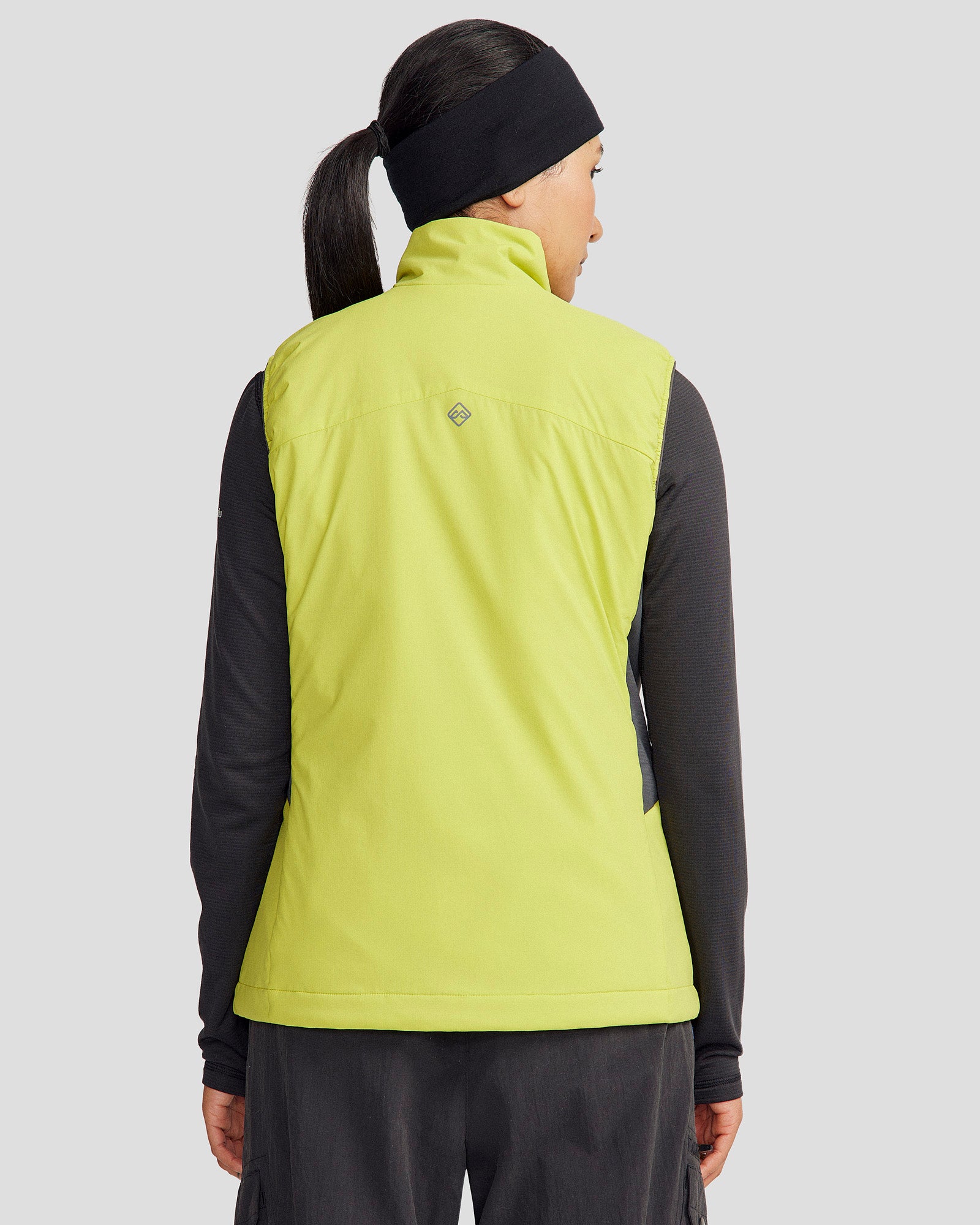 Women's Seeker PrimaLoft® Active Vest - Lightweight Insulated Jacket for Outdoor Sports (Hiking, Running, Camping) - Bright Moss Color