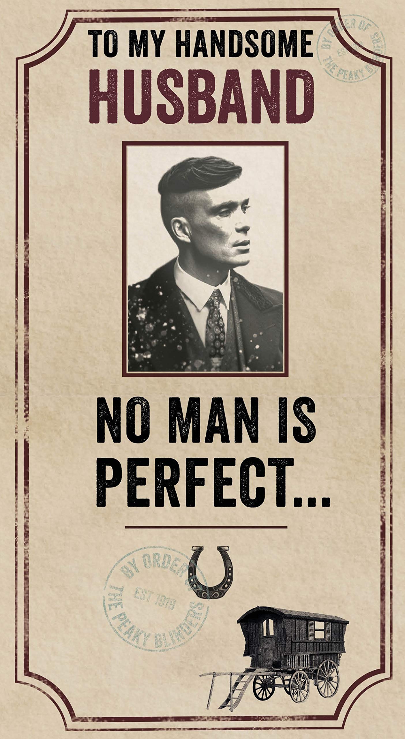 Danilo Birthday Card - Peaky Blinders Themed Greeting Card (9x5 inches) | Perfect for Fans, Friends & Family Celebrations