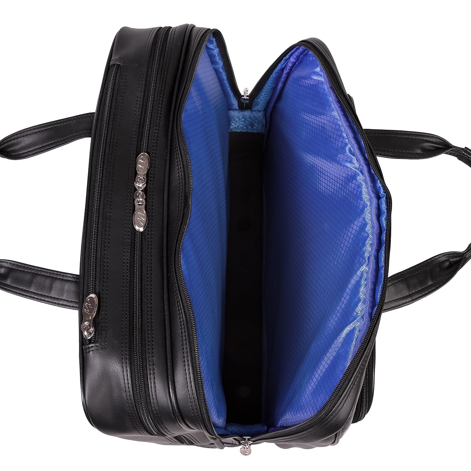 McKlein USA Wrightwood 17 Inch Wheeled Laptop Briefcase - Durable Business Travel Carry On with Spacious Compartments for Work & Commuting