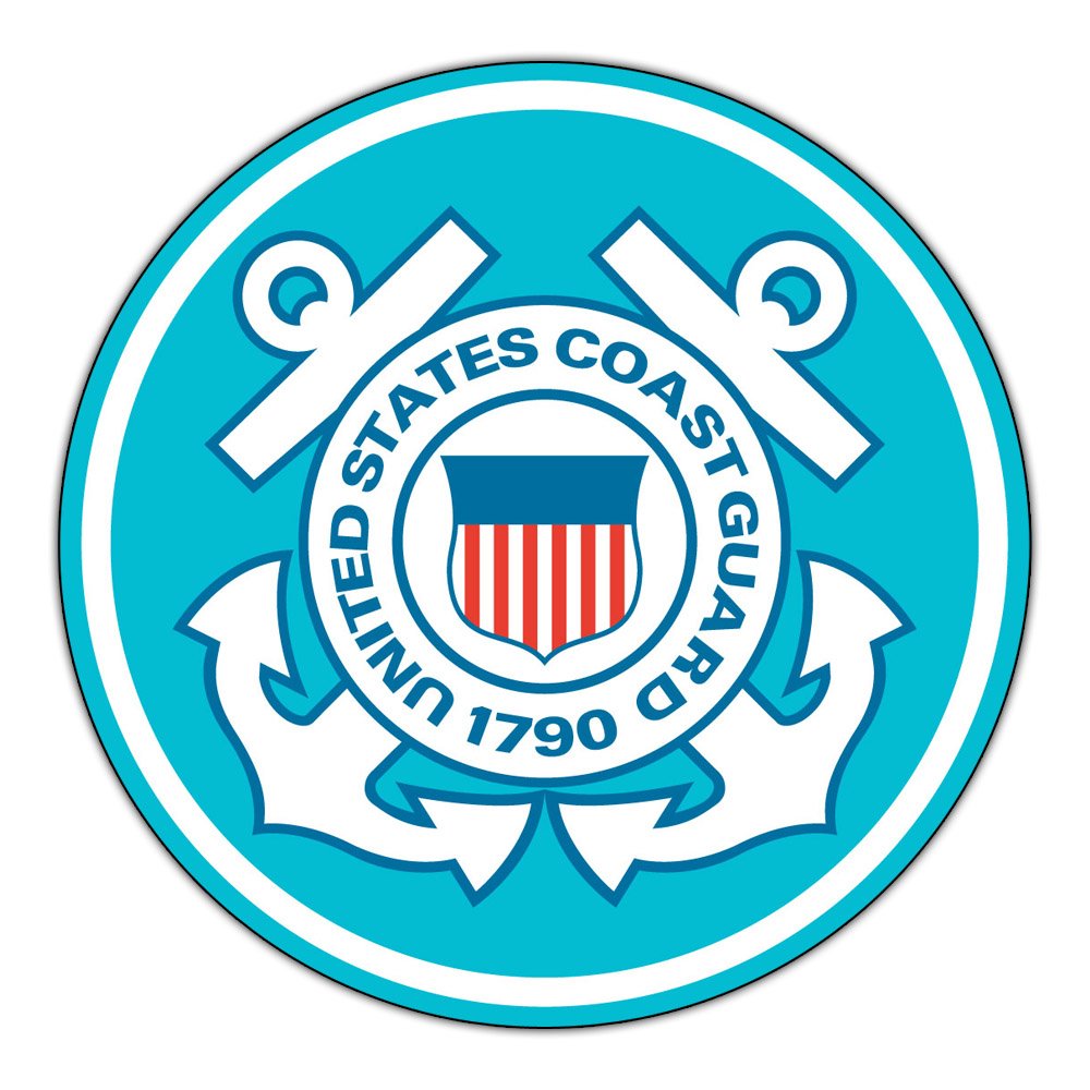 USCG Military Refrigerator Magnet - Giant 11.5