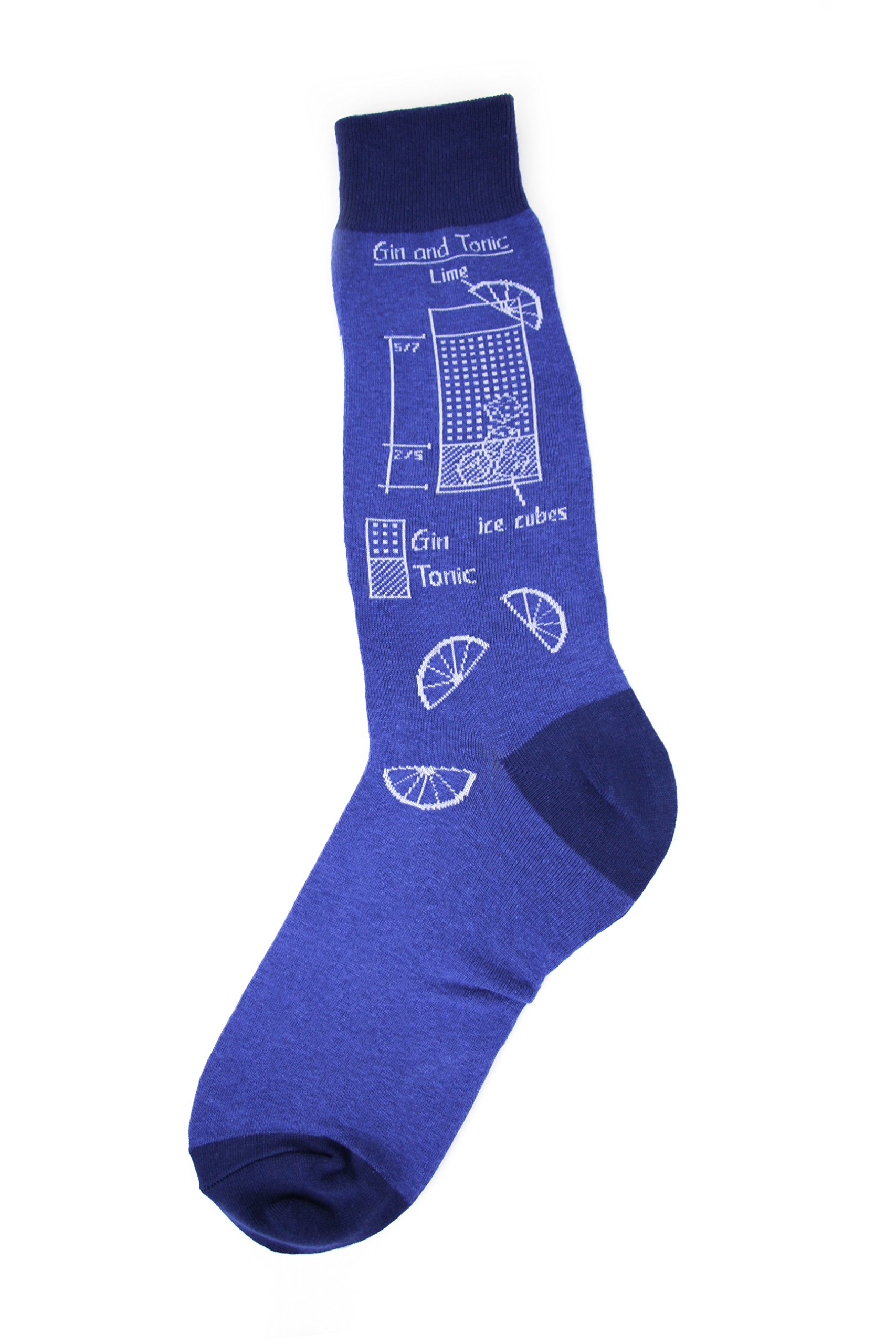 Funny Beverage-Themed Novelty Socks for Men | Comfortable & Breathable Cotton Crew Socks | Sizes 7-12 | Perfect for Gifts, Parties & Casual Wear