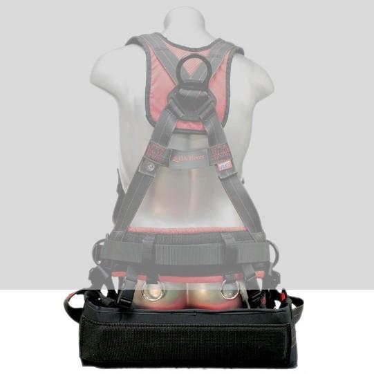 Raven Tower Series Fall Arrest Safety Harness - Adjustable Replacement Saddle Seat for Construction & Roofing Work | OSHA Compliant Safety Gear for Tower Climbing & Maintenance