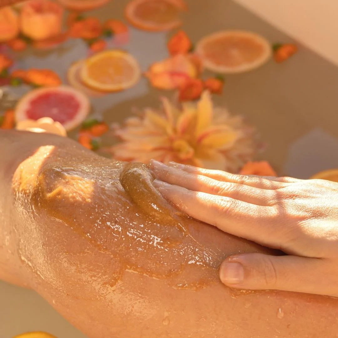 JOY BOTANICAL BODY POLISH - Exfoliating Scrub with Grapefruit & Neroli Essential Oils for Smooth, Glowing Skin | Perfect for Spa Day & Self-Care Routine