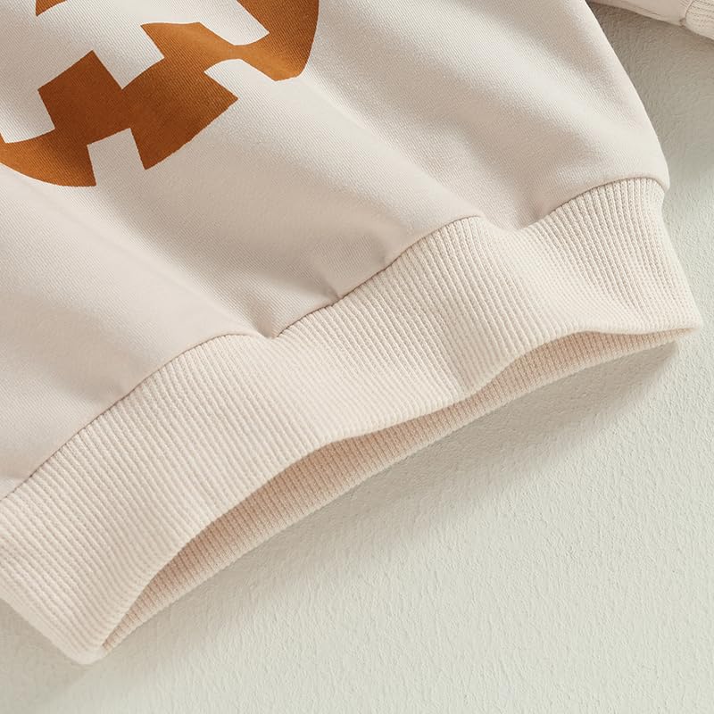 Baby Girl & Boy Halloween Outfit - My First Halloween Pumpkin Romper Onesie & Sweatshirt Bodysuit | Cute Infant Costume for Photo Shoots, Trick or Treating & Holiday Parties