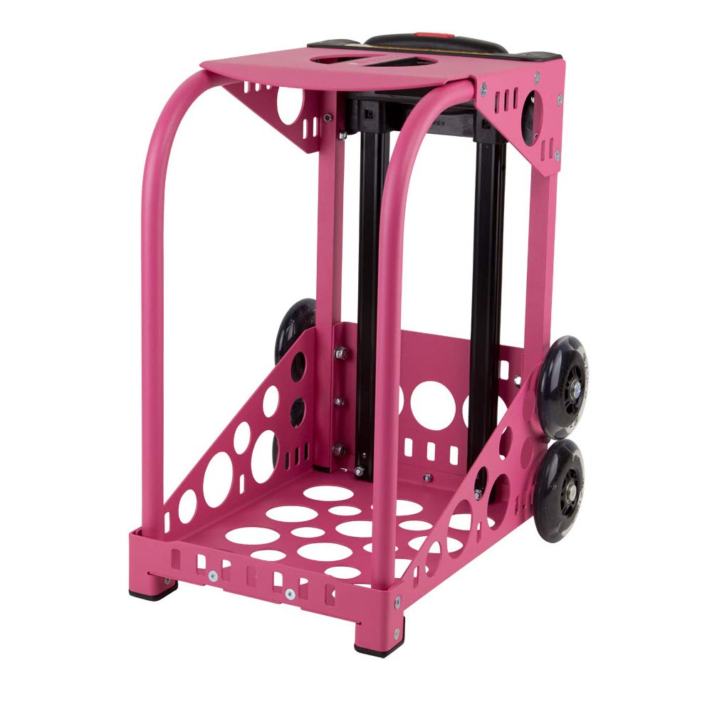 ZUCA Flamingo Sport Insert Bag with Pink Frame - Includes Gift Lunchbox & Seat Cushion | Perfect for Gym, School & Travel Accessories