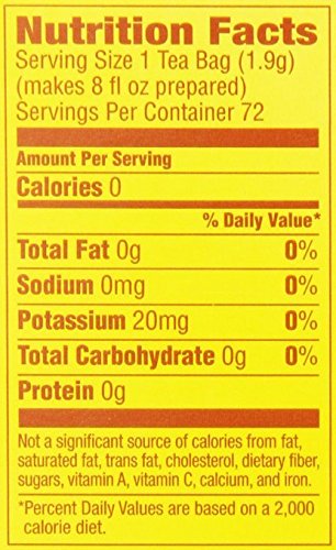 Lipton Decaffeinated Tea Bags - 72 Count (Pack of 2) | Premium Black Tea for Relaxation & Evening Enjoyment | Perfect for Home, Office & Travel