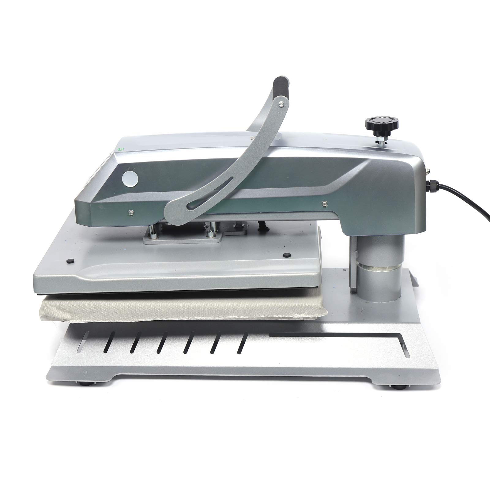 40x50cm (16x20 Inch) Manual Clamshell Heat Press Machine - 110V American Standard for T-Shirts, Hats, Mugs & Plates | Multifunctional Sublimation Transfer Printing Equipment for DIY & Small Business Use
