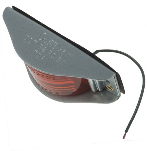 Grote 45172 Narrow-Rail Clearance Marker Light - Heavy Duty LED Truck Trailer Safety Lights for Semi Trailers, RVs & Commercial Vehicles - Weatherproof & Durable for Night Driving & Road Visibility