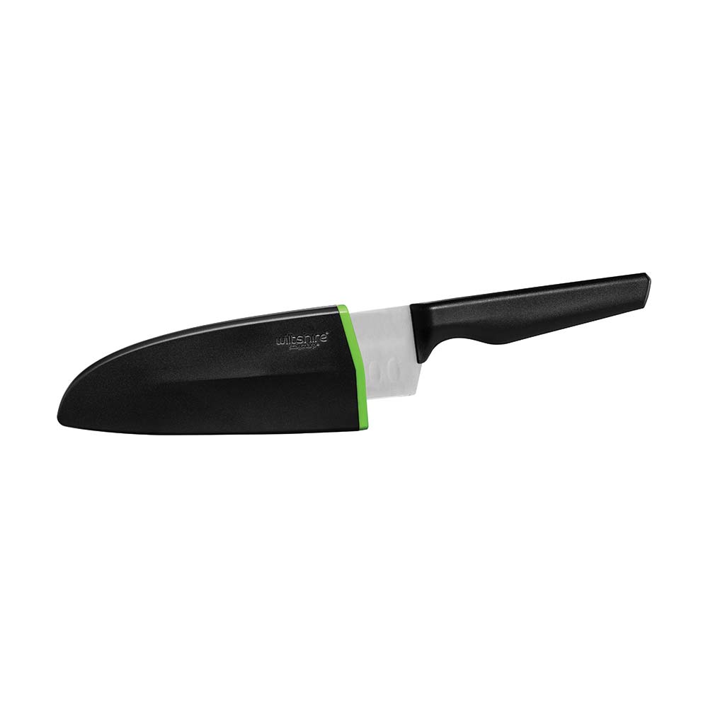 Premium Staysharp Santoku Knife 15cm - Ultra Sharp Japanese Kitchen Knife for Slicing, Dicing & Chopping - Perfect for Vegetables, Meat & Fish - Ergonomic Handle for Comfortable Cooking