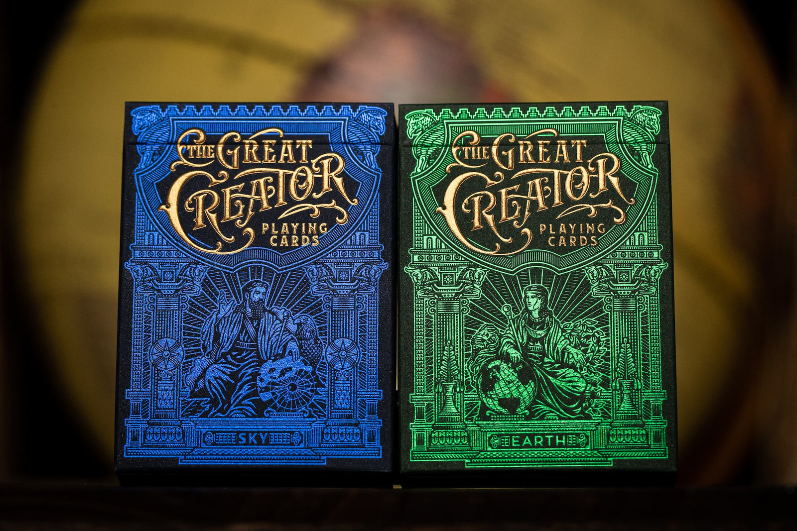 The Great Creator Playing Cards - Premium Quality Deck for Magic Tricks, Cardistry & Poker Games | Perfect for Magicians, Cardists & Game Nights