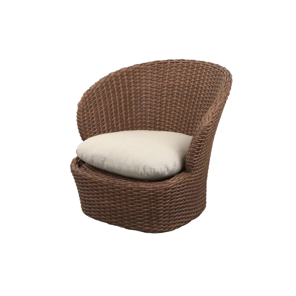 Premium Coast Outdoor Swivel Lounge Chair - Heavy Duty Patio Furniture for Poolside, Beach, Garden & Backyard Relaxation