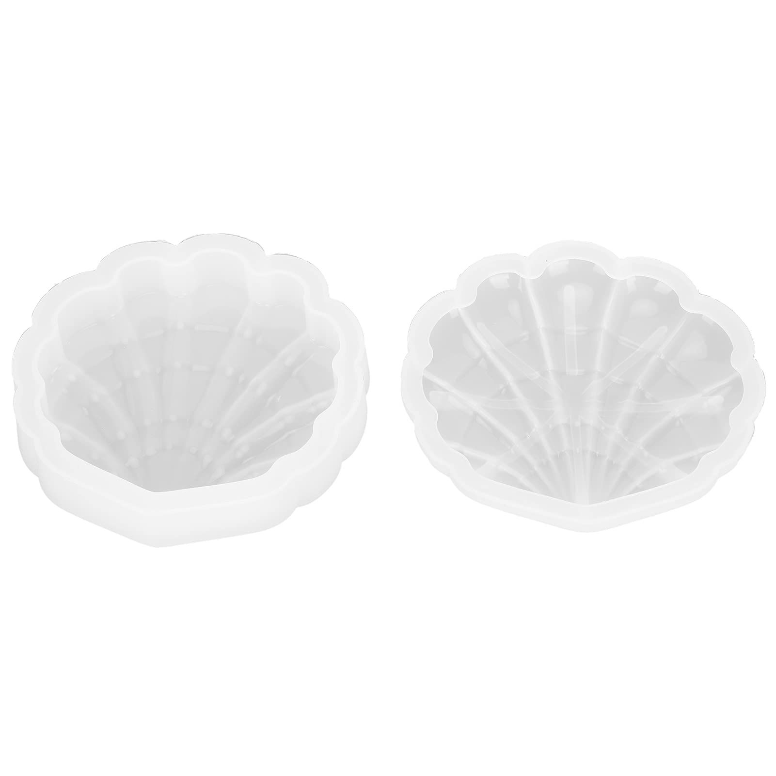 Zerodis Silicone Shell Mold for Epoxy Resin Crafts - DIY Storage Box Case Organizer Molds - Perfect for Jewelry Making, Home Decor & Gift Packaging