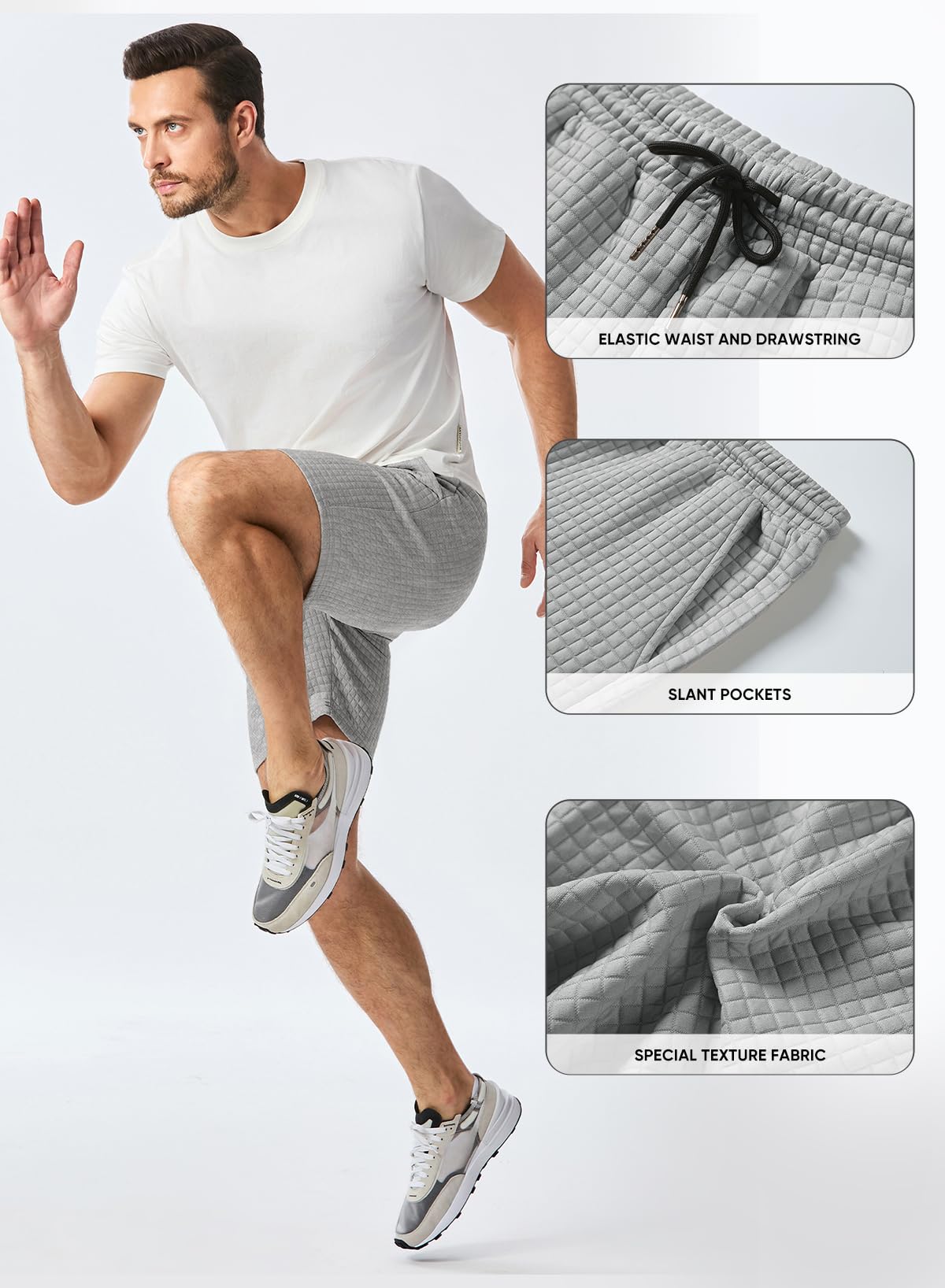 JMIERR Men's Athletic Shorts 7