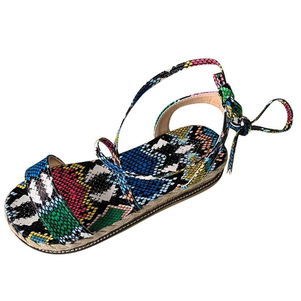 Women's Casual Wedge Heel Sandals with Horizontal Strap - Comfortable Thick Sole for Summer, Beach, and Outdoor Walking
