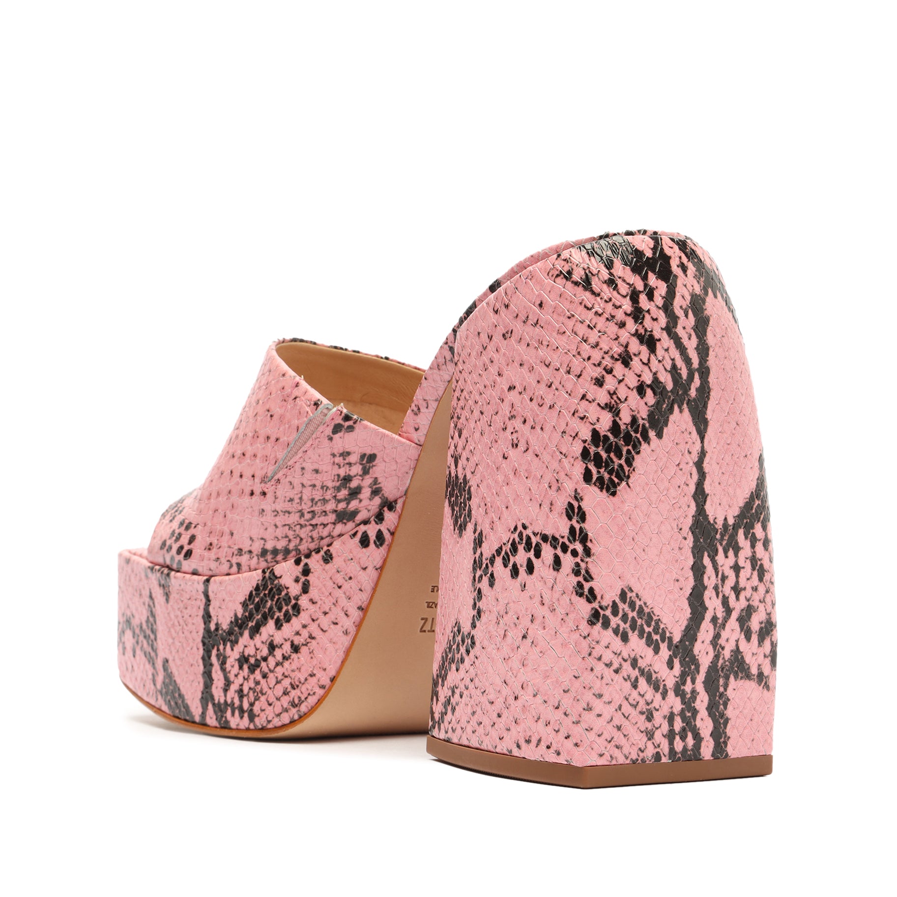 Aretha Snake Embossed Leather Sandals for Women | Fashionable Summer Slide Sandals | Comfortable & Stylish Footwear for Beach, Vacation, and Casual Outings