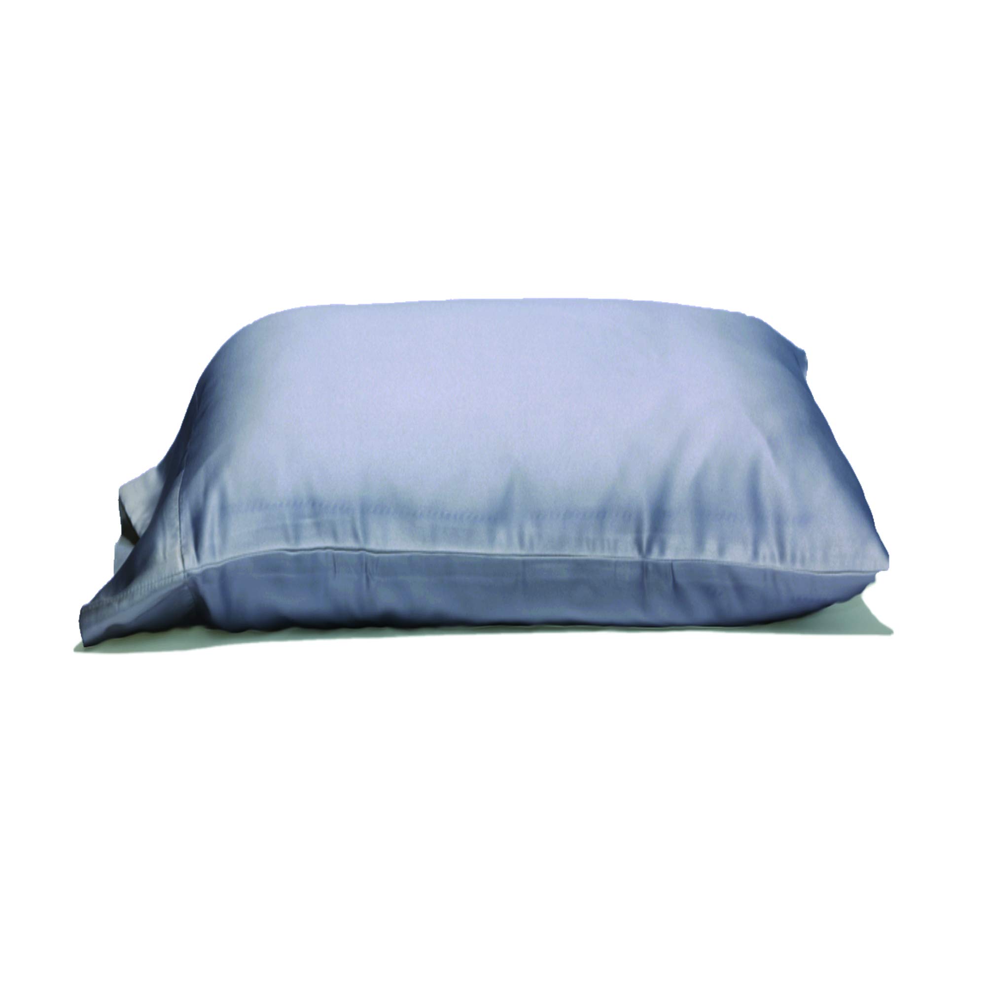 Extra Large & Tall Pillowcase Set - 2 Pack Queen Size 25x34 Inch, 100% Soft Microfiber Pillow Cover for Fluffy & Pancake Pillows (Grey) - Perfect for Bedroom, Sofa, Travel & Guest Room Comfort
