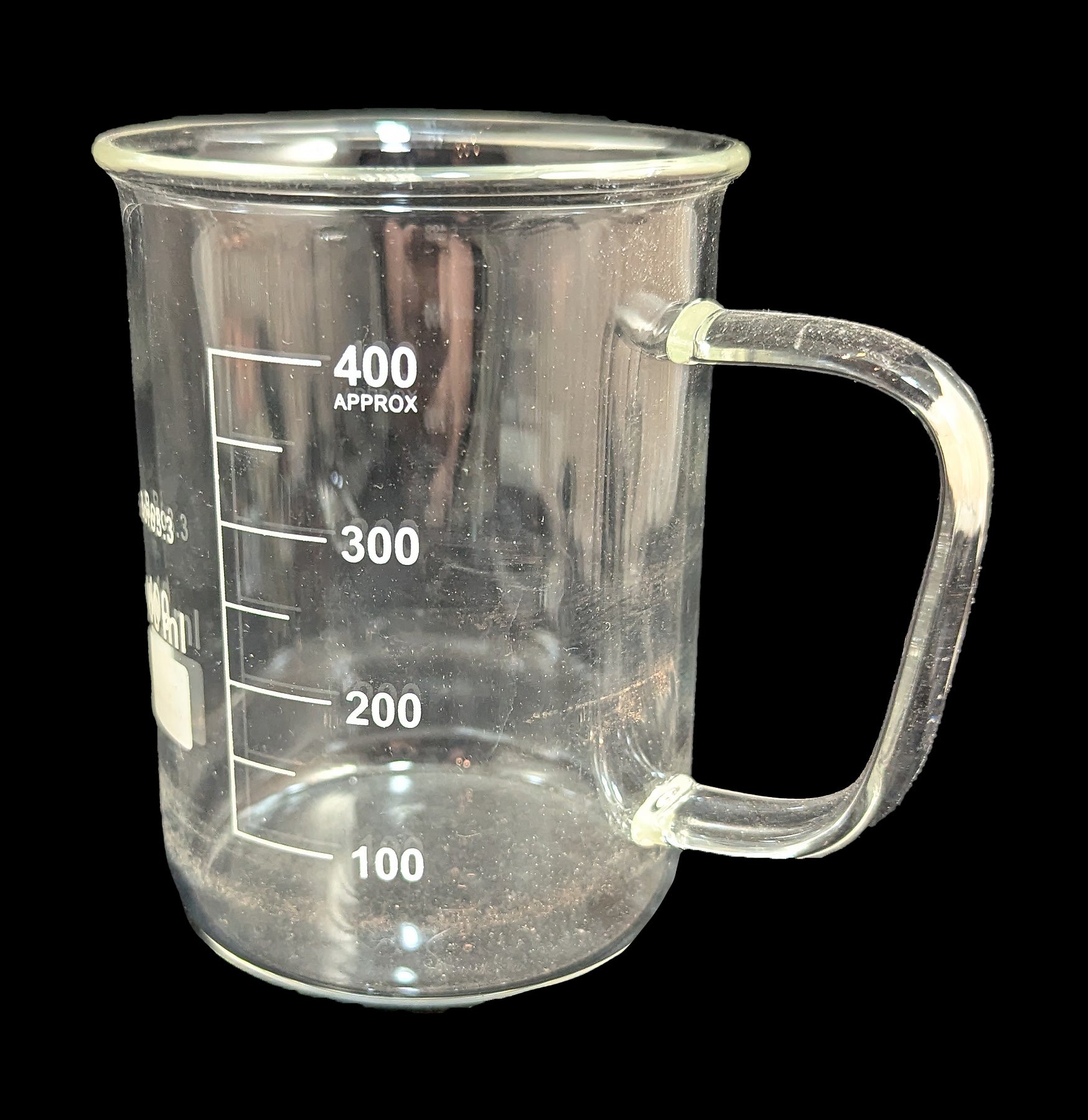 Beaker Mug - 500ml Glass Science Beaker Coffee Cup with Handle & Measurements - Perfect for Lab, Chemistry Enthusiasts, and Unique Coffee Lovers