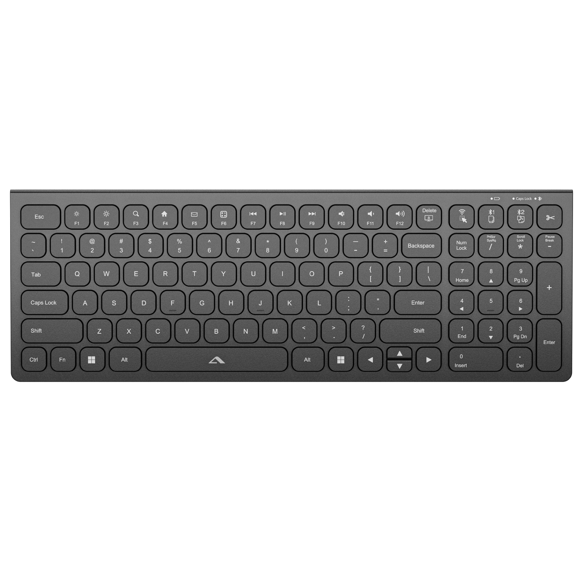 Echelon USB C Rechargeable Wireless Mouse and Keyboard Combo for Windows - Compact Design for Home, Office & Travel Use