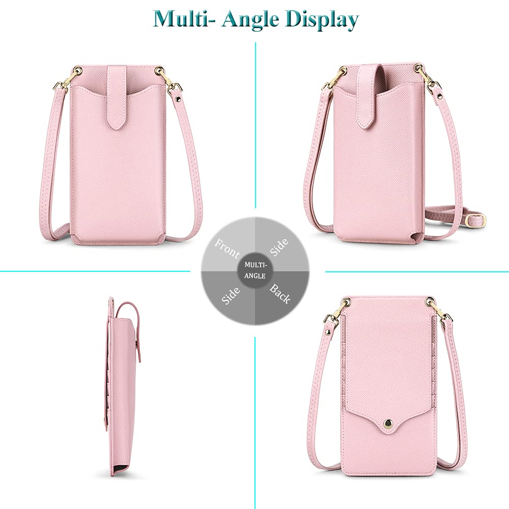 Peacocktion Small Crossbody Bags for Women - Stylish Phone Purse with Adjustable Shoulder Strap | Perfect for Travel, Shopping & Everyday Use