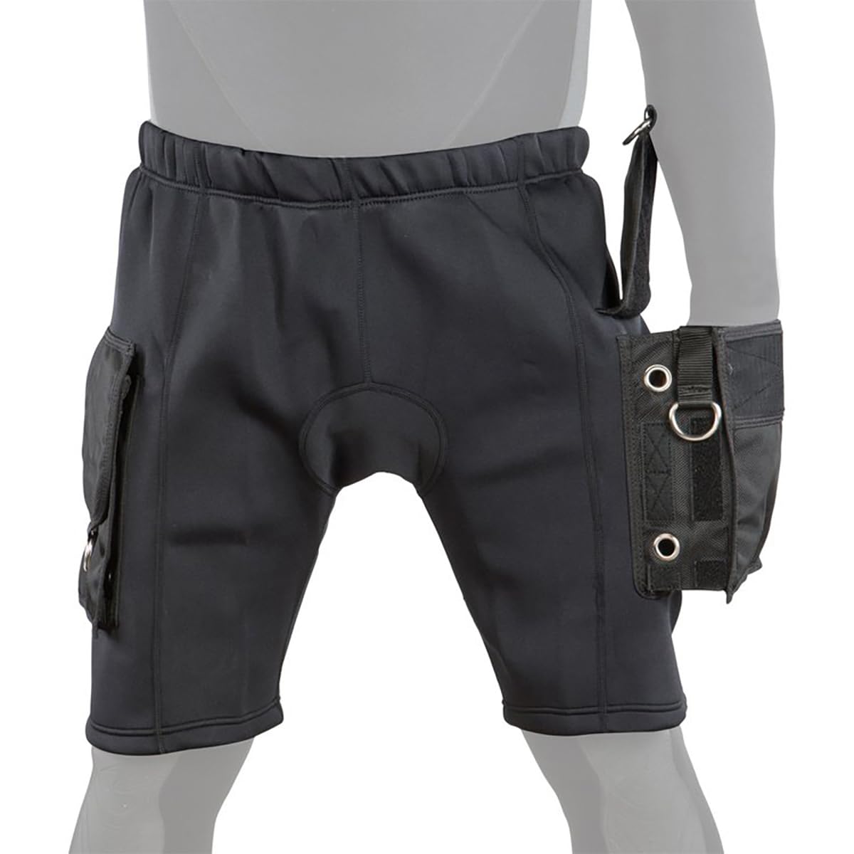 XS Scuba 2mm Super Stretch Neoprene Pocket Shorts for Men - High Comfort & Flexibility, X-Large Size - Perfect for Scuba Diving, Snorkeling & Water Sports