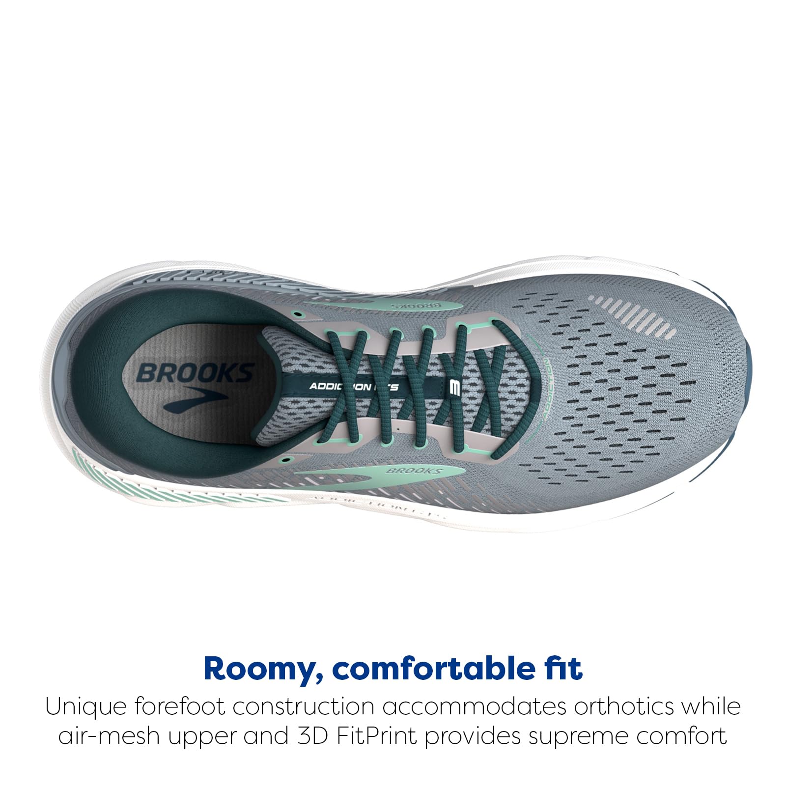Brooks Women's Addiction GTS 15 Supportive Running Shoes - Stability & Cushion for Overpronation - Perfect for Road Running, Jogging & Daily Walking