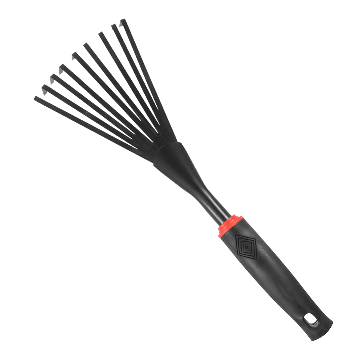 DOITOOL Steel Leaf Rake - Heavy Duty Garden & Lawn Rake for Efficient Leaf and Trash Pick-Up, Ideal for Gardening, Yard Maintenance, and Outdoor Cleaning Tasks