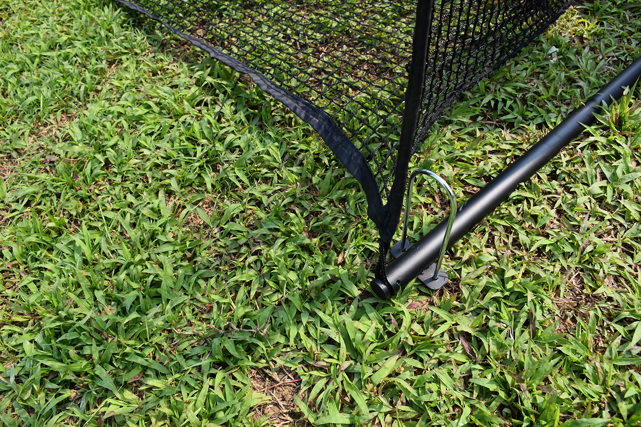 Amazon Basics Golf Practice Net - Portable & Durable Golf Hitting Net for Indoor/Outdoor Training | Perfect for Backyard, Driving Range & Home Golf Practice