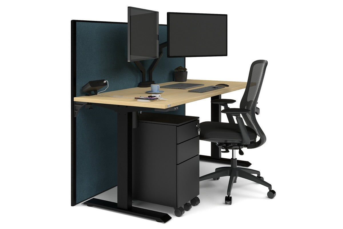 Height Adjustable Desk 1600L x 700W - Ergonomic Standing Desk for Home & Office - Perfect for Work, Study & Gaming