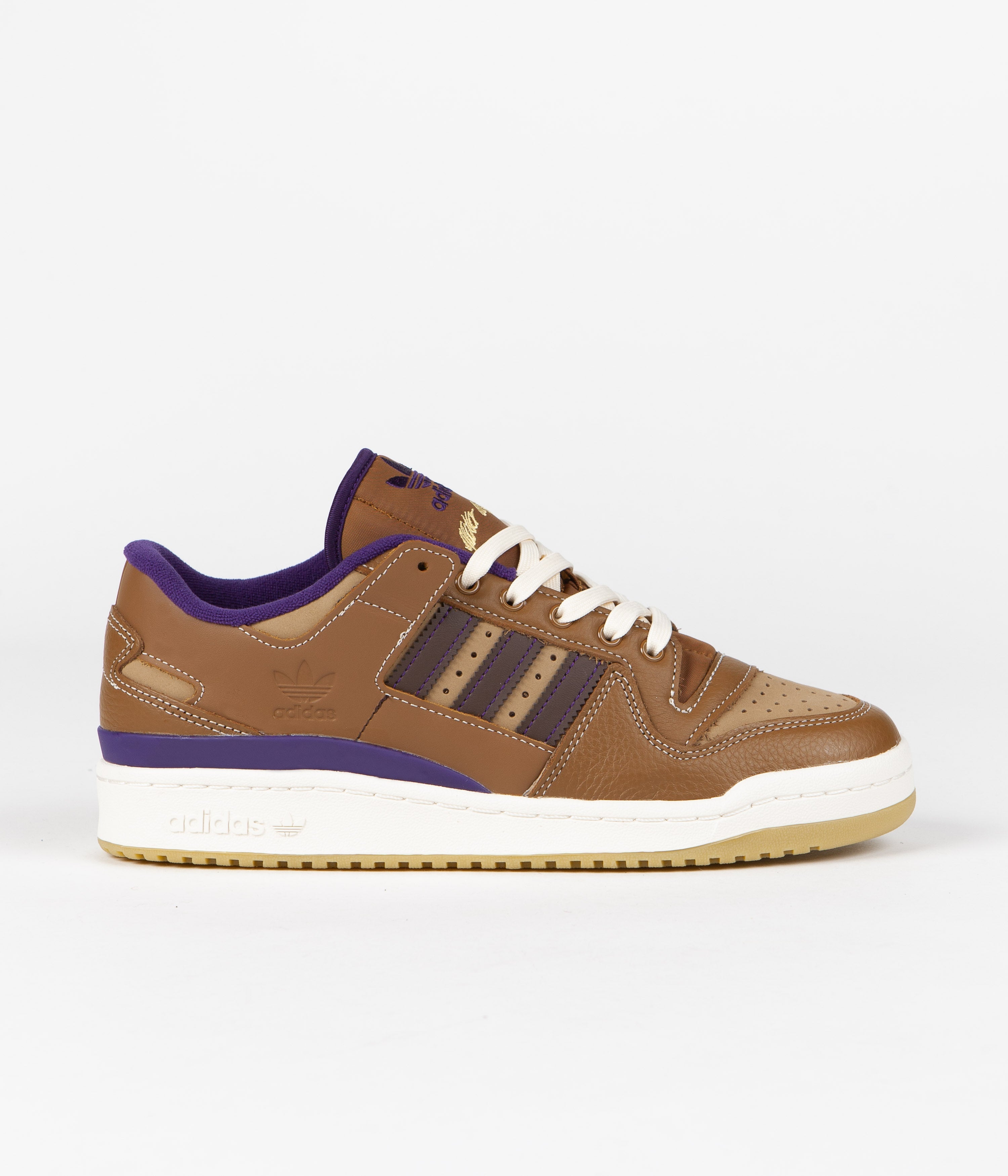 Adidas Heitor Forum 84 Low ADV Sneakers for Men - Wild Brown/Cardboard/Dark Brown | Casual Streetwear Shoes for Everyday Comfort & Style