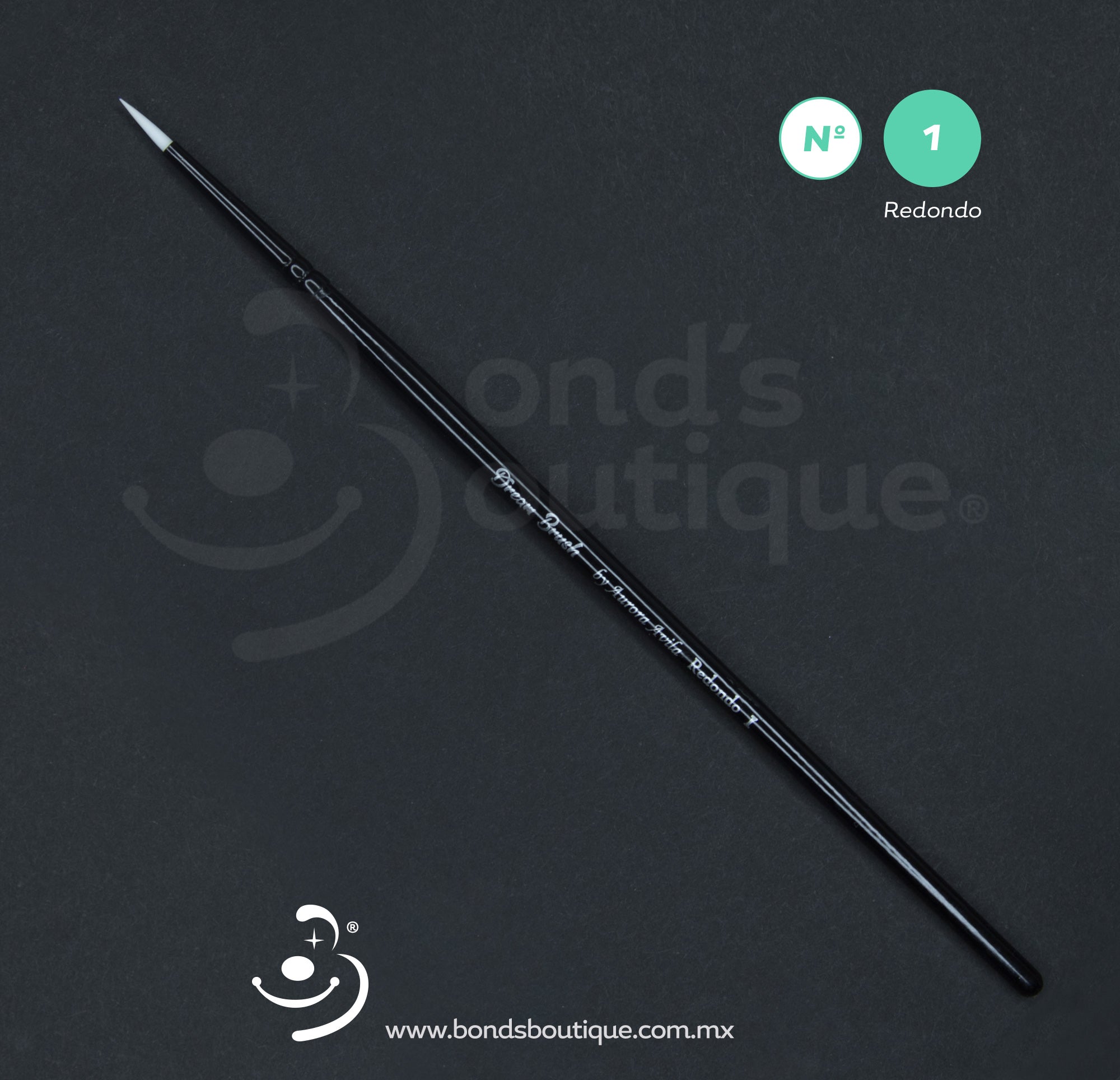 Dream Brush Redondo #1 - Professional Makeup Brush for Flawless Blending & Contouring | Perfect for Foundation, Powder & Cream Makeup Application