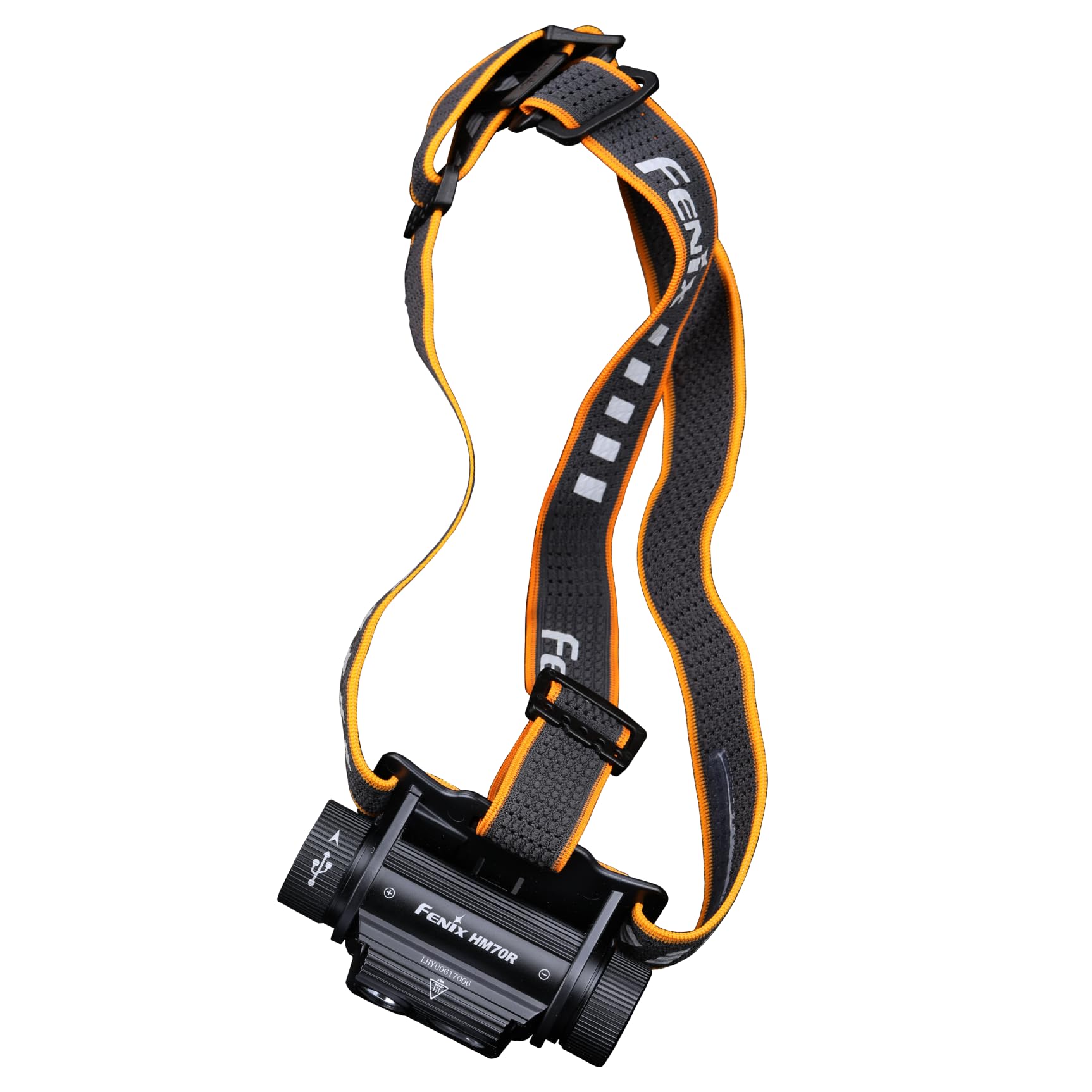 Fenix HM70R 1600 Lumen USB-C Rechargeable Headlamp - White & High CRI LED with Red Beams - Perfect for Camping, Hiking, and Outdoor Adventures